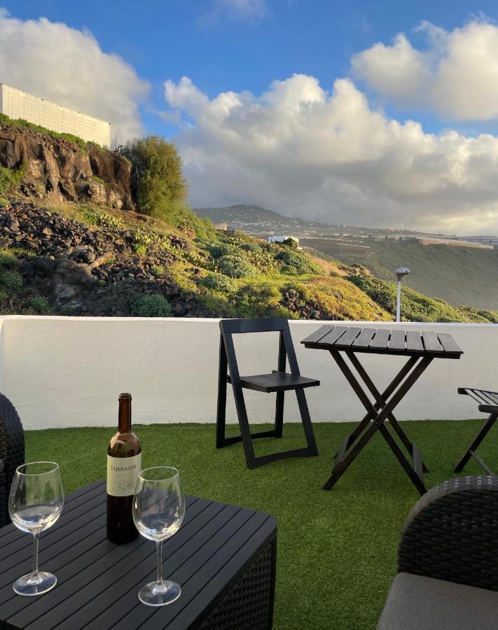 Sunset Dream, Casa En La Playa Con Terraza Lägenhet La Laguna  Exteriör bild